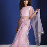 Rose Adaa Pre Stiched Saare