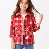 Red Check Shacket