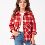Red Check Shacket