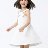 Cross Bow White dress