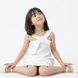 Cross Bow White dress