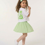 Gingham Playdate Skirt Set