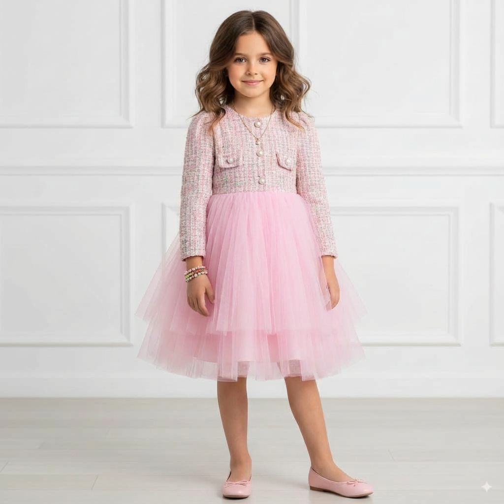 Little Lady Luxe Dress ForeverKidz Little Lady Luxe Dress ForeverKidz
