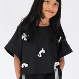 Bow Tie Oversized Tee