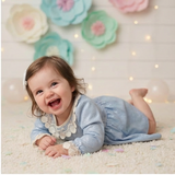 Tiny  Lace Cloud  Frock