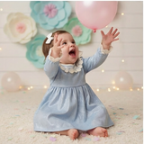 Tiny  Lace Cloud  Frock