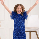 Moon Stone Ruffle Dress