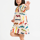 Tufted Flare Dress