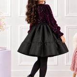 Velvet Starlight Twirl Frock
