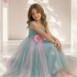 Sea Rose Flower Party Dress