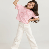 Pink 3D Cherry Tee