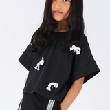 Bow Tie Oversized Tee