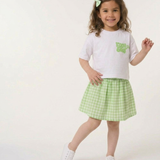 Gingham Playdate Skirt Set