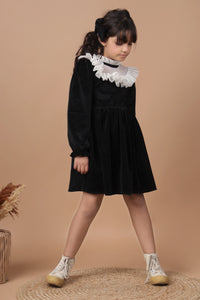 Starry Velvet Dress