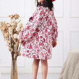 Christmas Twirl Flannel Frock