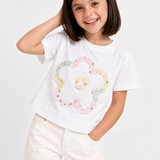 Floral Applique Top