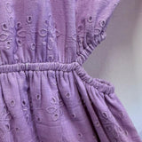 Schiffli Cut Out Dress