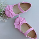 Pink Peony Bow Ballerina