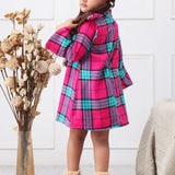 Berry Check Winter Tunic