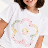 Floral Applique Top
