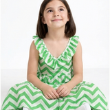 Chevron Breeze Maxi Dress
