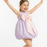 Lilac Glow Balloon Dress