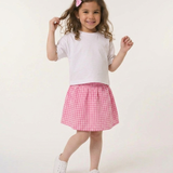 Gingham Picnic Skirt Set