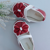 Red Ebony Bow Ballerina