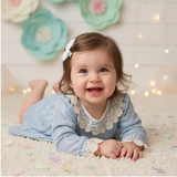 Tiny  Lace Cloud  Frock