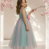 Sea Rose Flower Party Dress