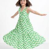 Chevron Breeze Maxi Dress