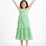 Chevron Breeze Maxi Dress