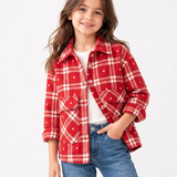 Red Check Shacket