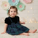 Tiny Check Forest Frock