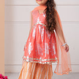 Kesar Chandni Sharara Set
