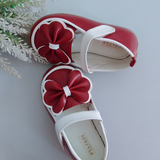 Red Ebony Bow Ballerina