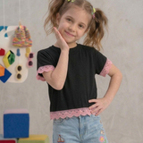 Crochet Lace Tee