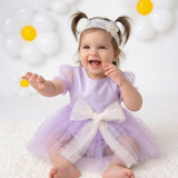 Lavender Laughter Romper Frock