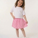 Gingham Picnic Skirt Set