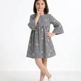 Gingham Checks Dress