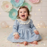 Tiny  Lace Cloud  Frock