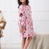 Christmas Twirl Flannel Frock
