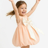 Rose Glow Balloon Dress