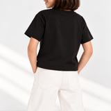 Heart Patch Black Tee