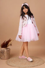 Load image into Gallery viewer, Frosty Flare Jacket Frock
