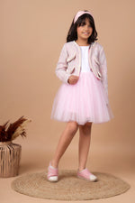 Load image into Gallery viewer, Frosty Flare Jacket Frock
