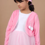 Rosy Velvet Dream Shrug
