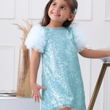 Jade Ruffle Dress