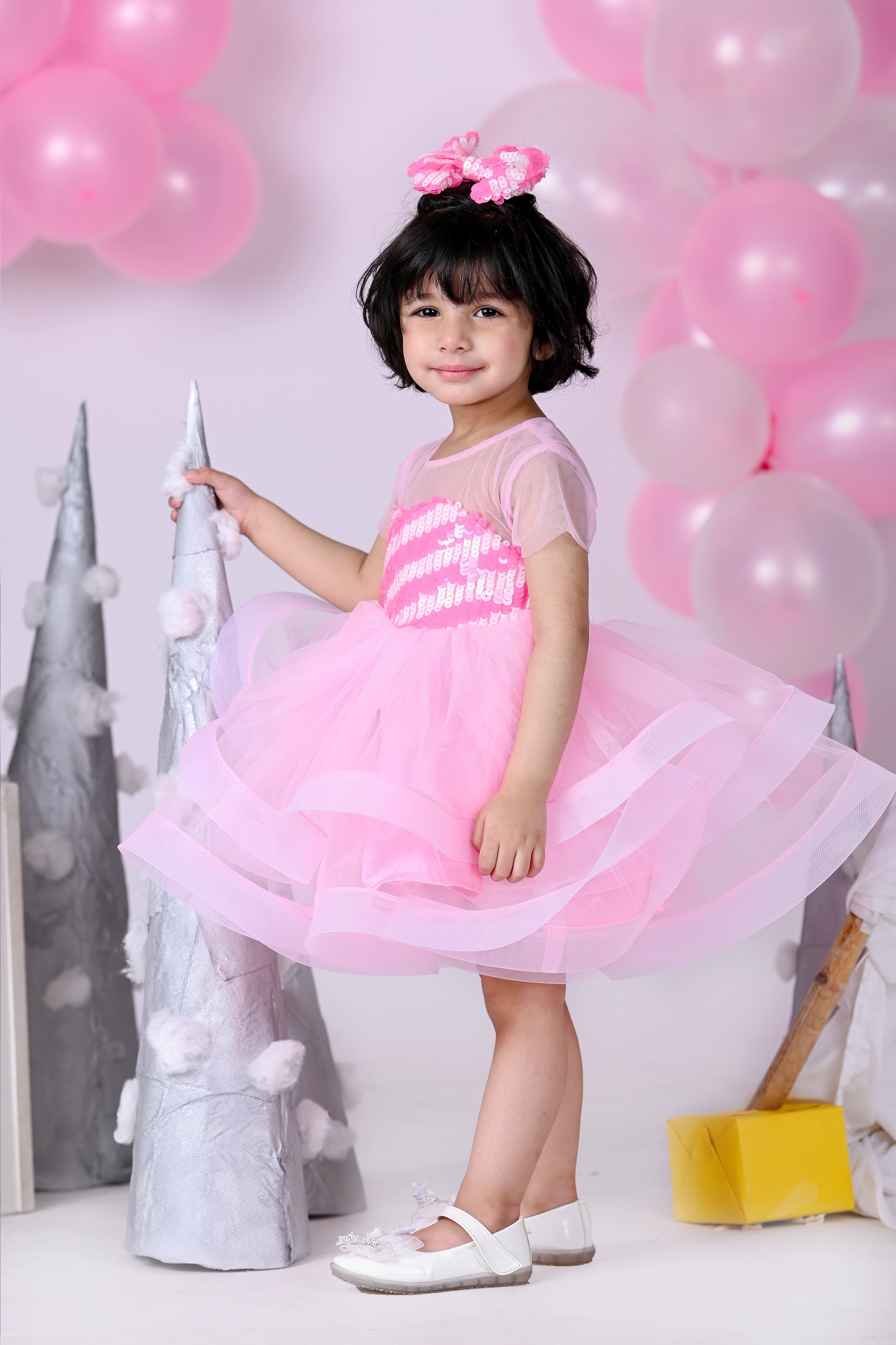 White Modern Barbie Doll Gowns at Rs 35000 in Faridabad | ID: 12389621288