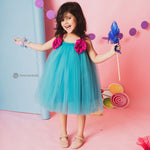 Berry Blue Tutu Dress